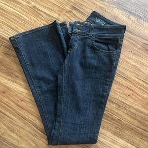 Vans Women's Deep Indigo Flare Jeans